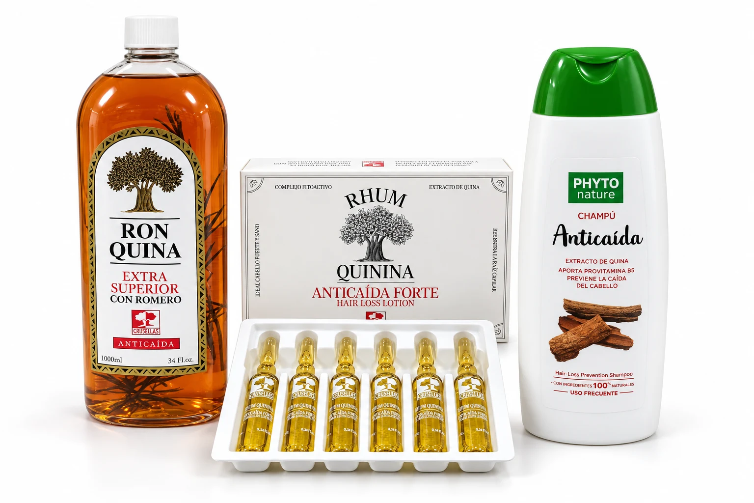 Selección completa del kit cuidado del cabello débil