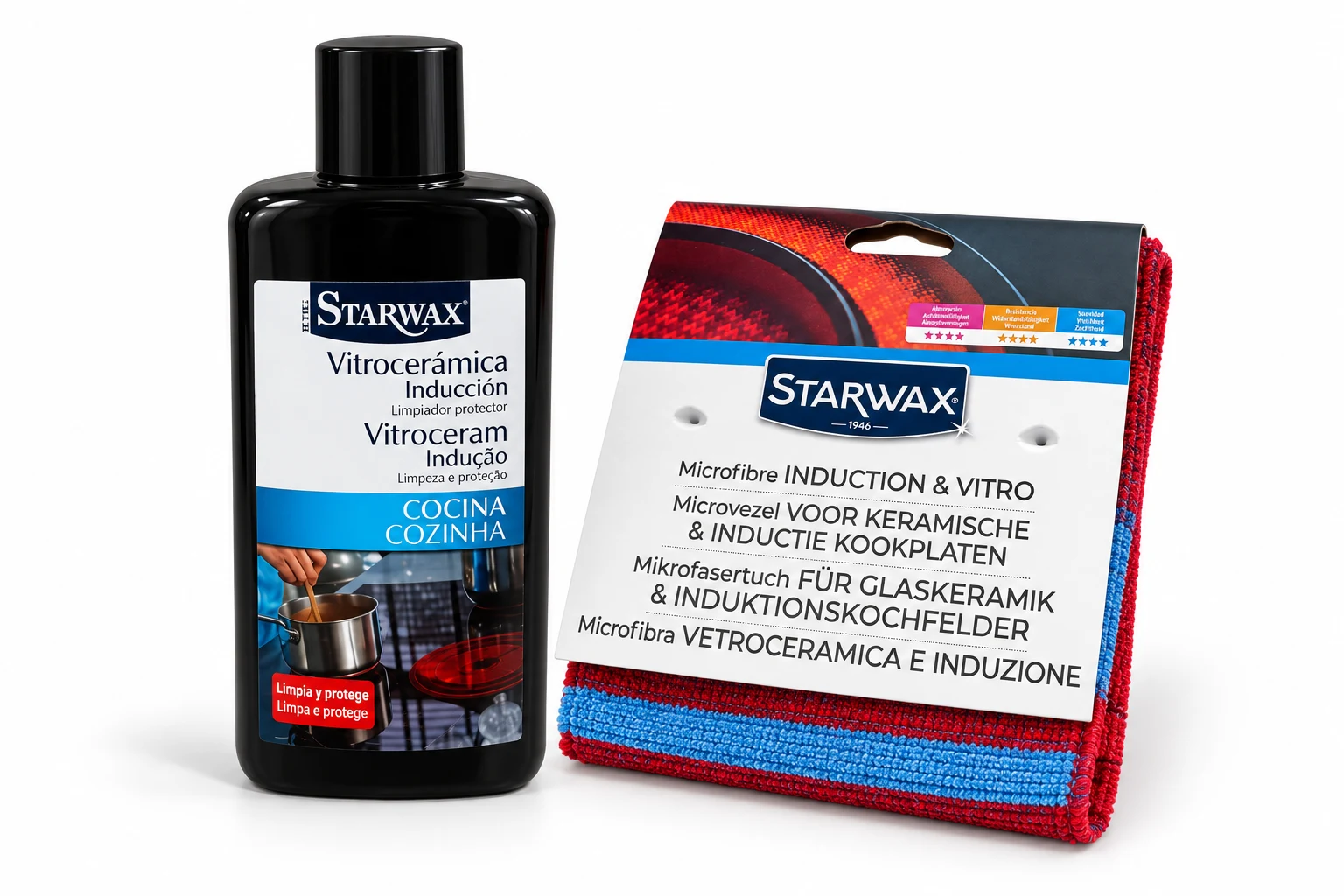 Selección completa del kit vitrocerámica e inducción