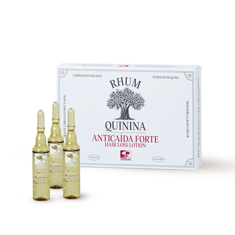 Crusellas - Ampollas Rhum Quinina Anticaída Forte