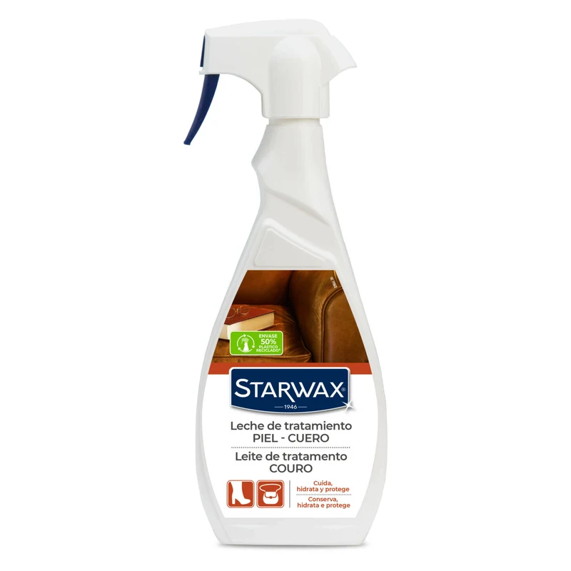Starwax - Leche de tratamiento para piel y cuero