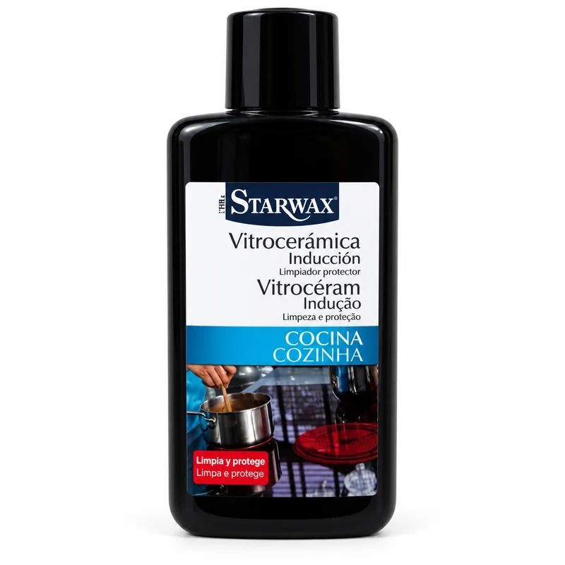 Starwax - Crema limpiadora protectora para vitrocerámica e inducción